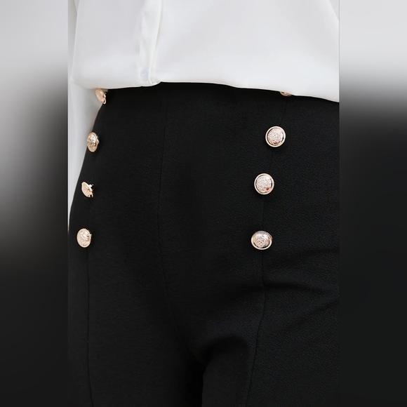 Adjustable Elastic High Waist Slim Pants. Hit The Like ♡ Button For SALE Price - Picture 4 of 4